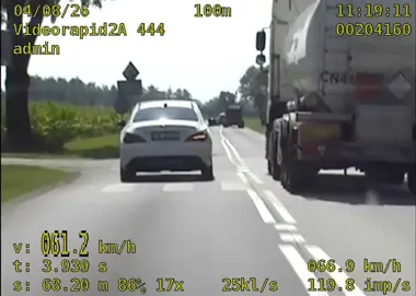 35 punktów karnych i kilka tysięcy mandatu w kilka sekund - Aktualności Policja Opolska
