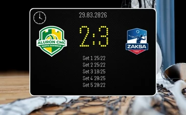 [SIATKÓWKA] PlusLiga – Aluron CMC Warta Zawiercie – ZAKSA Kędzierzyn-Koźle 2:3 w ćwierćfinale. Goście z Kędzierzyna-Koźla odwrócili losy meczu