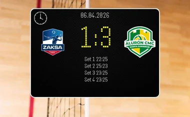 [SIATKÓWKA] ZAKSA Kędzierzyn-Koźle – Aluron CMC Warta Zawiercie 1:3 w ćwierćfinale PlusLigi