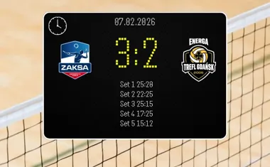 ZAKSA ograła Energa Trefl w zaciętym meczu w PlusLiga