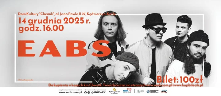 Grafika promocyjna wydarzenia Koncert EABS — nowoczesny jazz między elektroniką a tradycją
