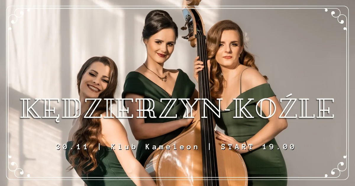Grafika promocyjna wydarzenia Koncert zespołu Główny Zawór Jazzu w Kędzierzynie-Koźlu