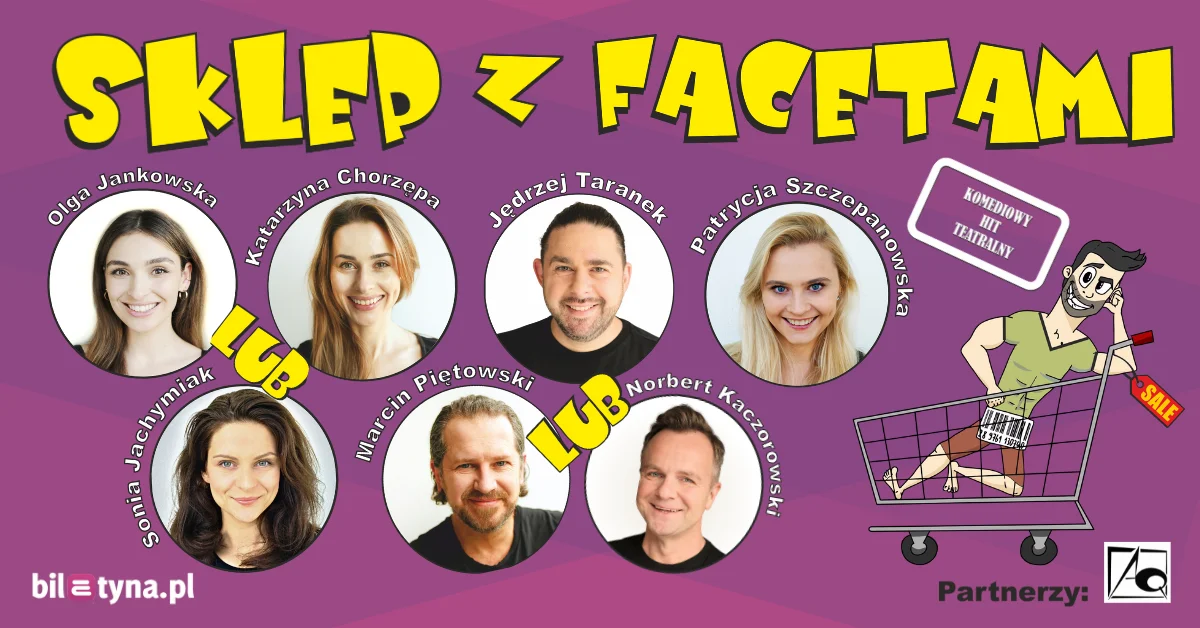 Grafika promocyjna wydarzenia Sklep z facetami: Kędzierzyn-Koźle