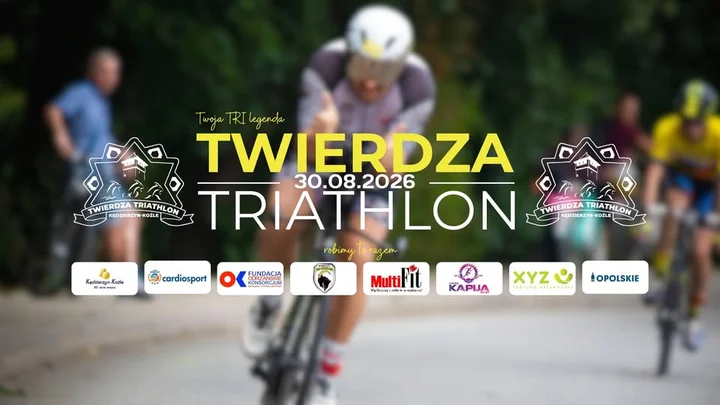 Grafika promocyjna wydarzenia Twierdza Triathlon 2026 — Kędzierzyn-Koźle, 30 sierpnia
