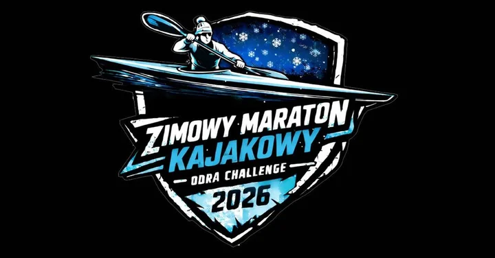 Grafika promocyjna wydarzenia Zimowy Maraton Kajakowy ODRA CHALLENGE 2026 — 42 km po Odrze