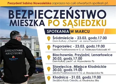 Sąsiedzi przygotowani na kryzysy – spotkania o bezpieczeństwie na osiedlach