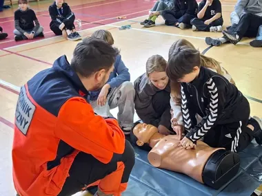 W PSP nr 5 uczniowie ćwiczyli ratowanie życia zamiast zwykłej lekcji