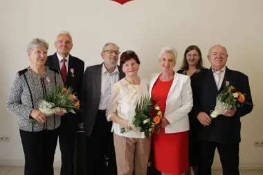Trzy małżeństwa z Kędzierzyna-Koźla świętowały ponad pół wieku razem