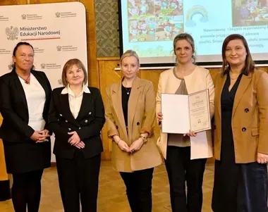 Koźlańskie przedszkole znalazło się w gronie zaledwie 14 wyróżnionych w kraju