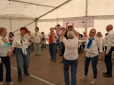 Seniorzy z UTW mają swojego Erasmusa. Wymiana zaczęła się na kozielskiej Wyspie