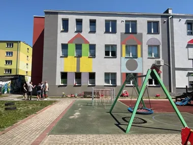 Galeon, zjeżdżalnia i sensoryczne zabawy. Nowy plac przy przedszkolu nr 11