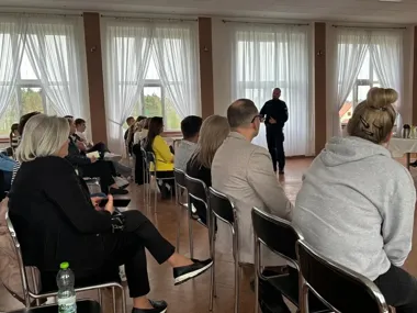 Alarmy bez paniki w Cisowej. Mieszkańcy usłyszeli, jak reagować spokojniej