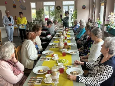 Wielkanocny stół znów połączył seniorów w Kędzierzynie-Koźlu