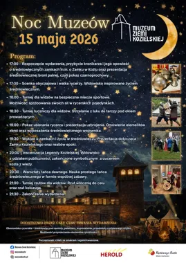 Rycerze, łuki i legenda Koźla - muzeum na jedną noc przeniesie do średniowiecza