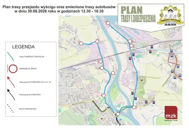Sportowa impreza zmieni trasy autobusów. Utrudnienia w Koźlu i Kłodnicy