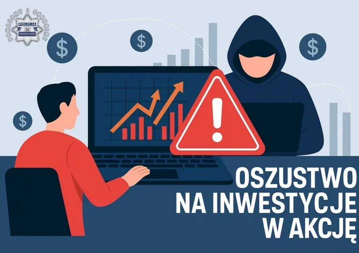 Fałszywe akcje ORLEN skusiły mieszkankę powiatu. Straciła prawie 3 tys. zł