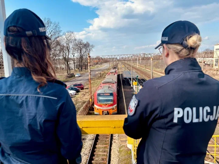 Policjanci z Kędzierzyna-Koźla ruszyli na tory w międzynarodowej akcji
