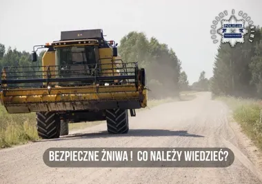 Żniwa w Kędzierzynie-Koźlu. Rolnicy muszą uważać na drodze