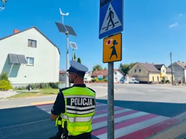 Bezpieczny Pieszy w Kędzierzynie-Koźlu - policja sprawdza przejścia
