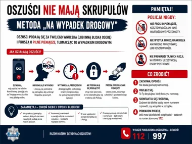 Oszuści „na wypadek” znów aktywni na Opolszczyźnie