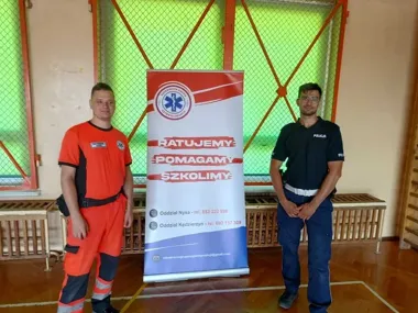 Hulajnoga elektryczna pod lupą policji i ratownika w Kędzierzynie-Koźlu