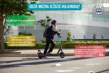 E-hulajnogi trafiają dzieciom na prezent - Policja alarmuje o ryzyku
