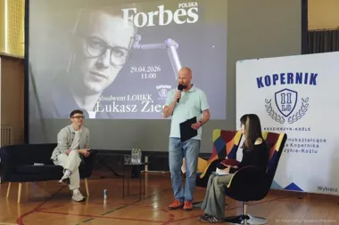 Łukasz Ziegler wrócił do II LO. Za robotyką stoi ciężka praca