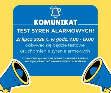 Syreny alarmowe zabrzmią w powiecie. To będą tylko ćwiczenia
